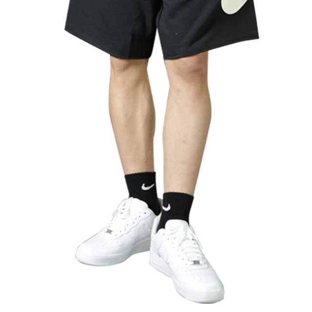 나이키 에브리데이 쿠션 남자 여성 발목 양말 3팩 세트 블랙 SX6844-010